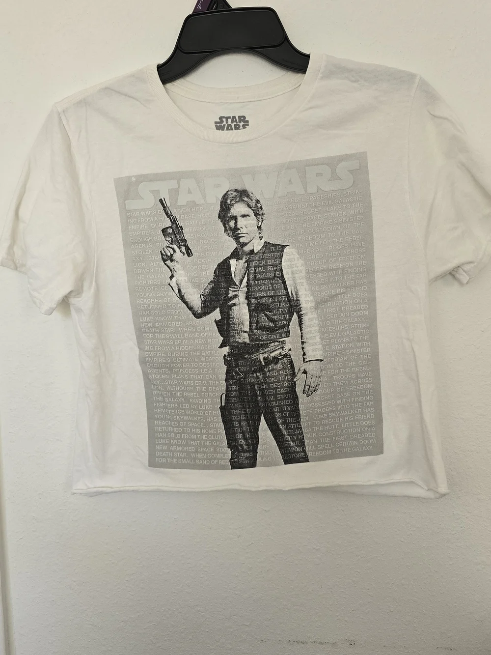 Star Wars Han Solo Graphic Tee - White